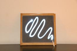 Chalkboard Writing With Light